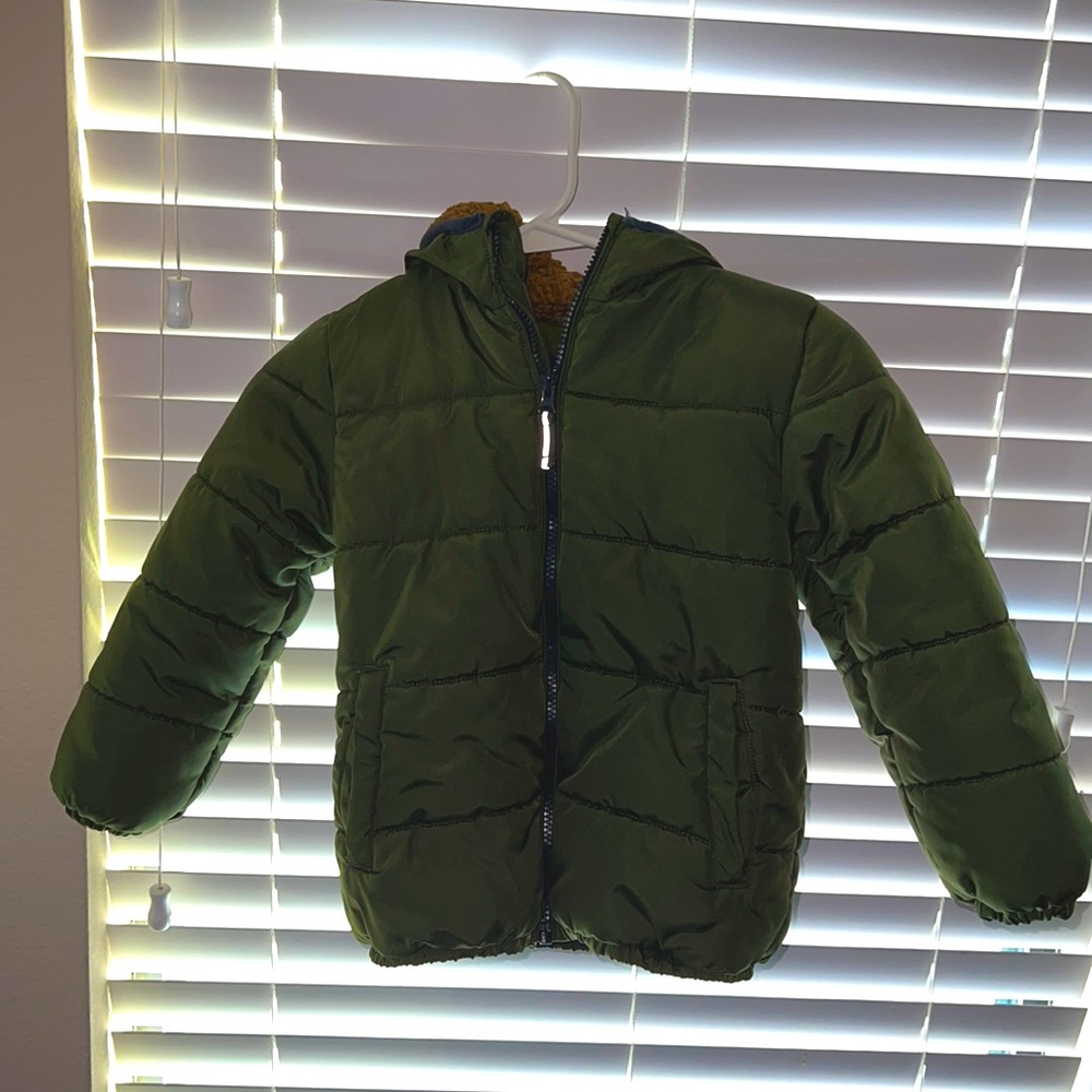 Green Oshkosh boy Jacket